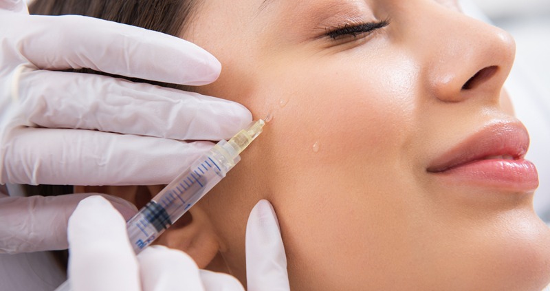 Faltenbehandlung mit Botox