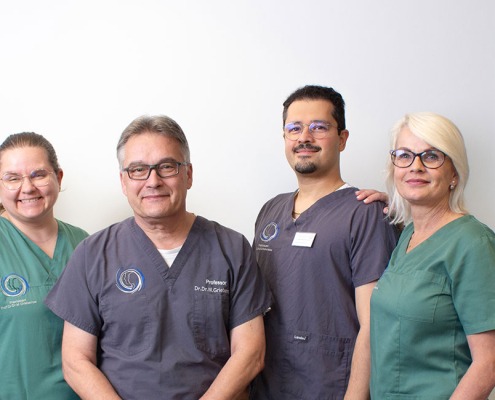 Praxisteam des Centrum für Implantologie & Ästhetische Gesichtschirurgie